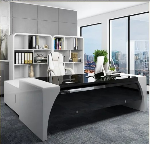 Office Tech Design - Custom Modern Design High-Tech Executive CEO