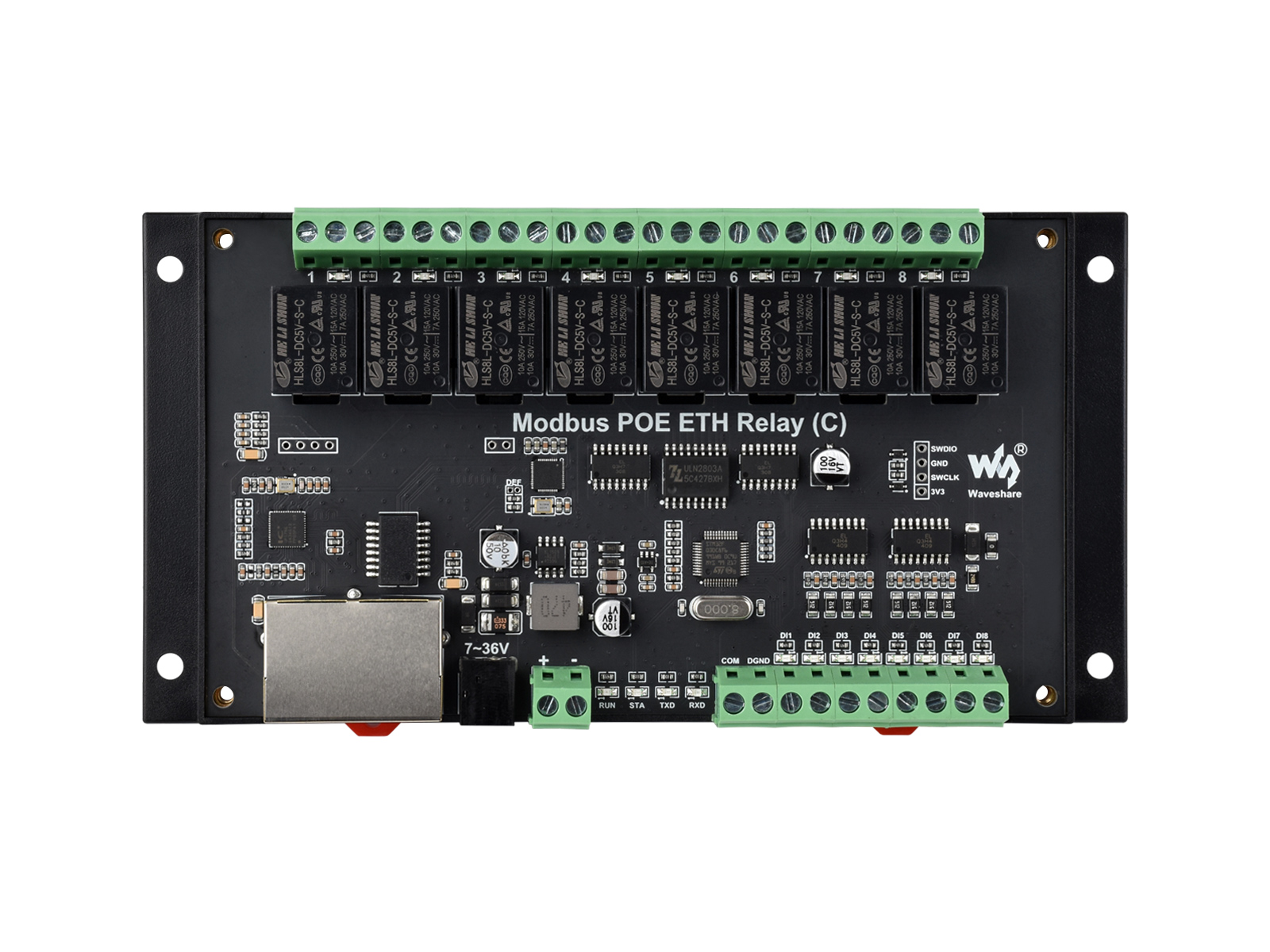 Waveshare Dual Ethernet Ports  - Power Over Ethernet recension och pris