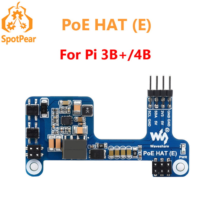 Raspberry Pi PoE HAT Power ove - Power Over Ethernet recension och pris