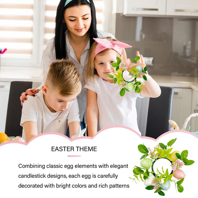 Easter Candle Rings Wreath Eas - Ring Light Desk Small recension och pris