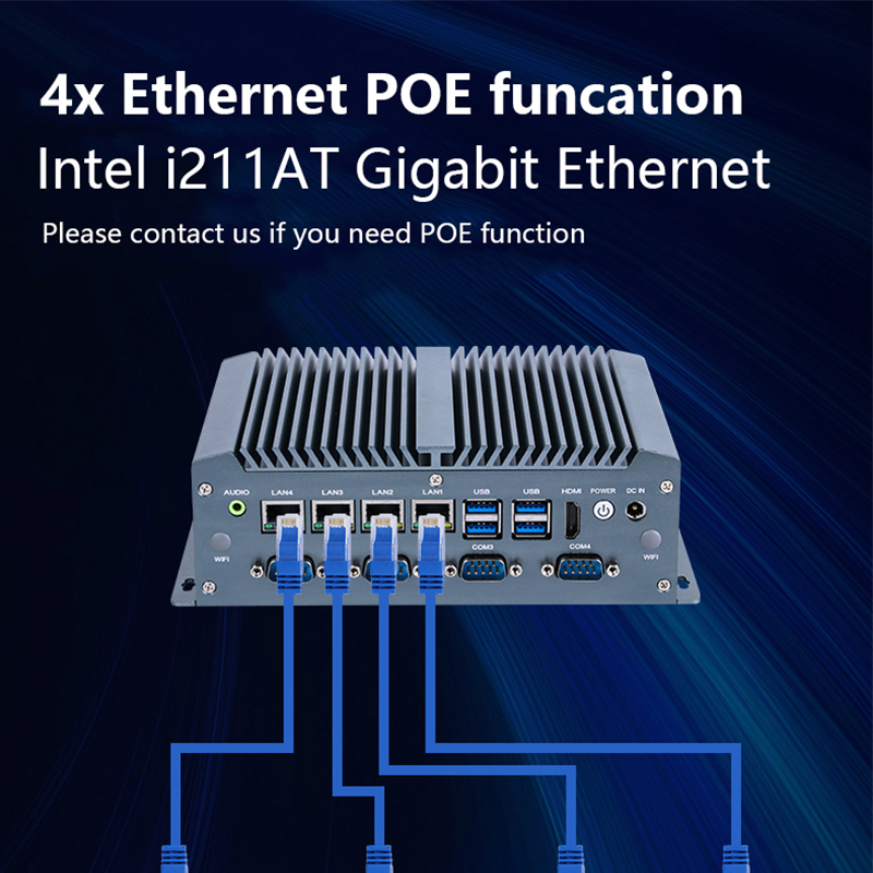 XCY X77 Fanless Industrial Min - Intel Cpu Core I5 recension och pris