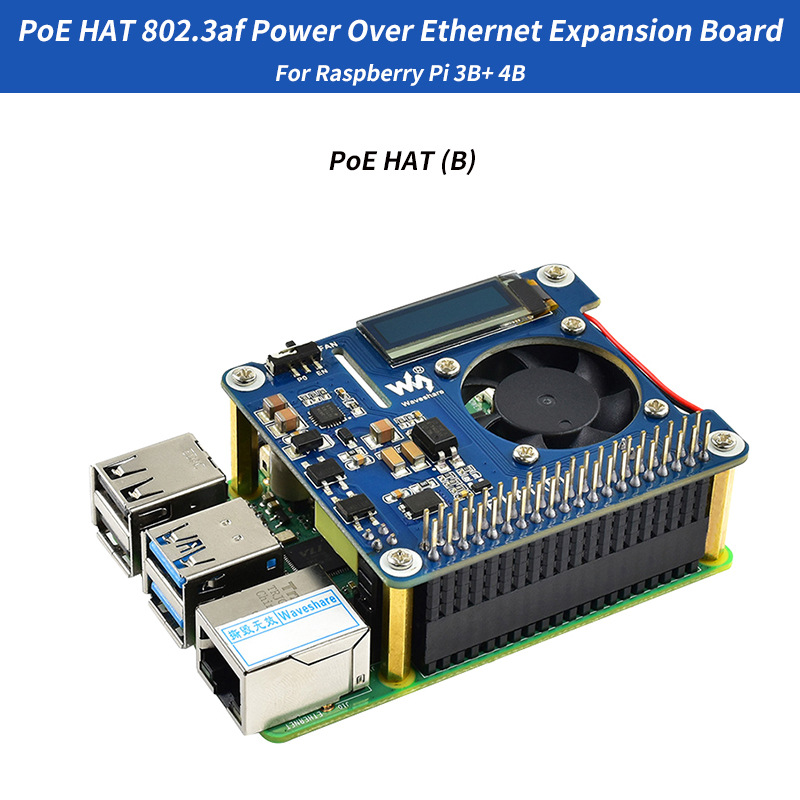 Raspberry Pi Power Over Ethern - Power Over Ethernet recension och pris