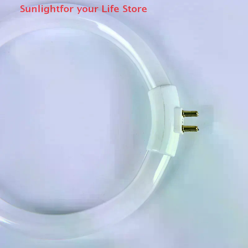 1pcs White Small Desk Round La - Ring Light Desk Small recension och pris