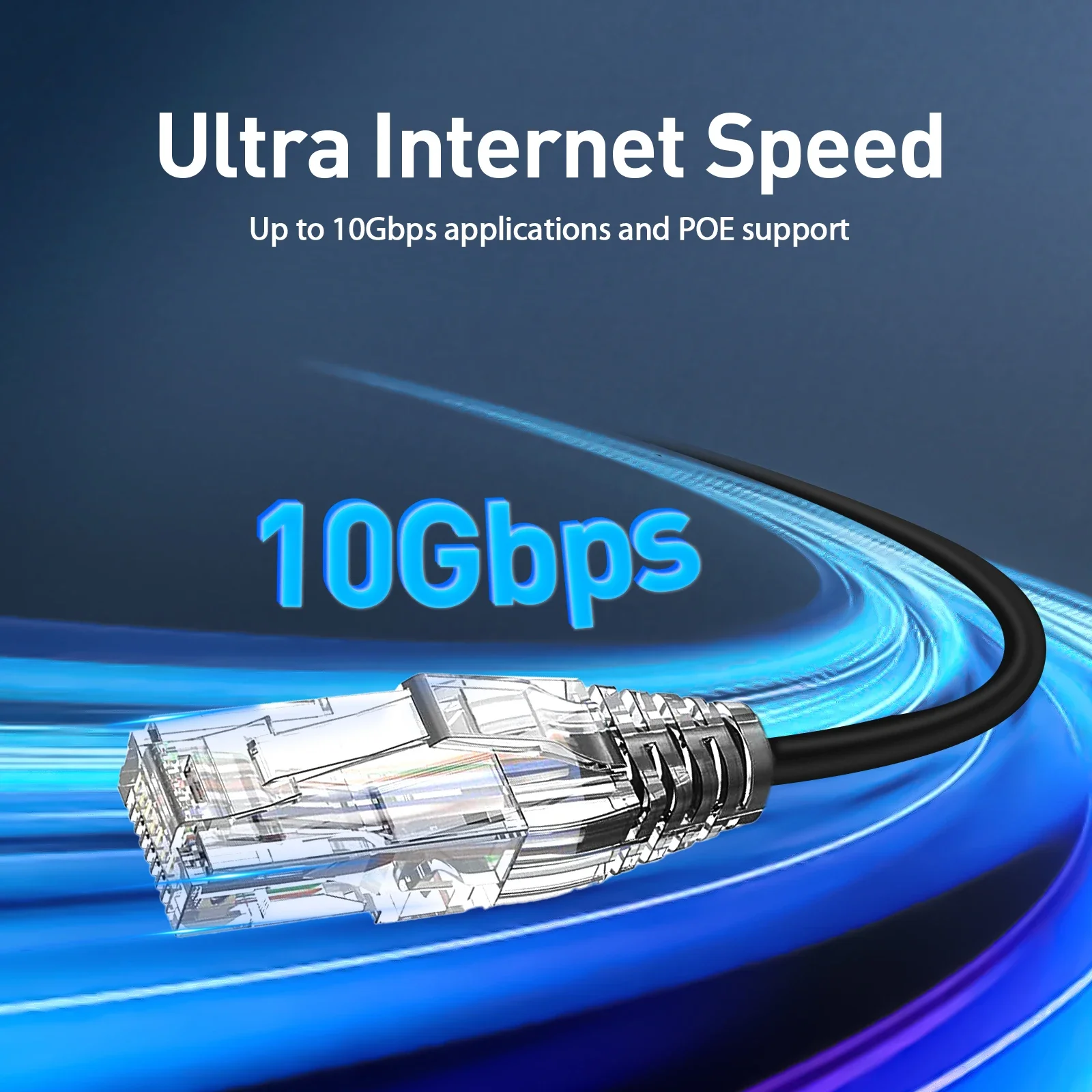 ZoeRax CAT6A 10Gbps Ethernet P - Power Over Ethernet recension och pris