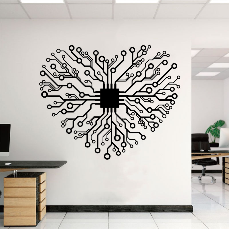 Love Chip Tech Company Office  - Tech Office Wall recension och pris