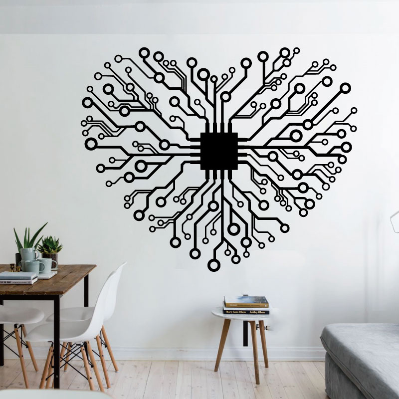 Love Chip Tech Company Office  - Tech Office Wall recension och pris