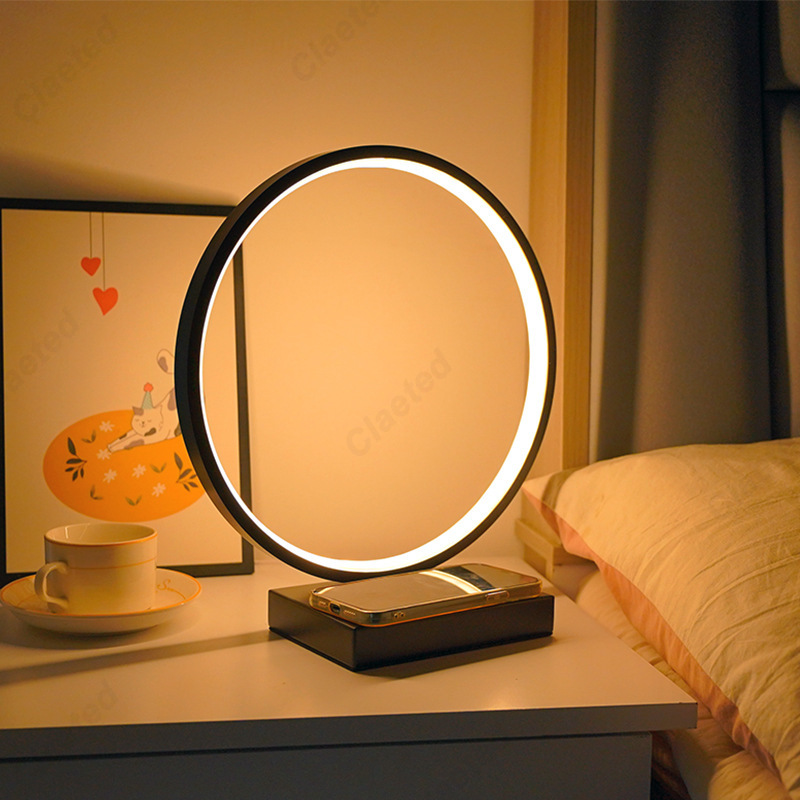 Creative and Minimalist LED St - Ring Light Desk Small recension och pris