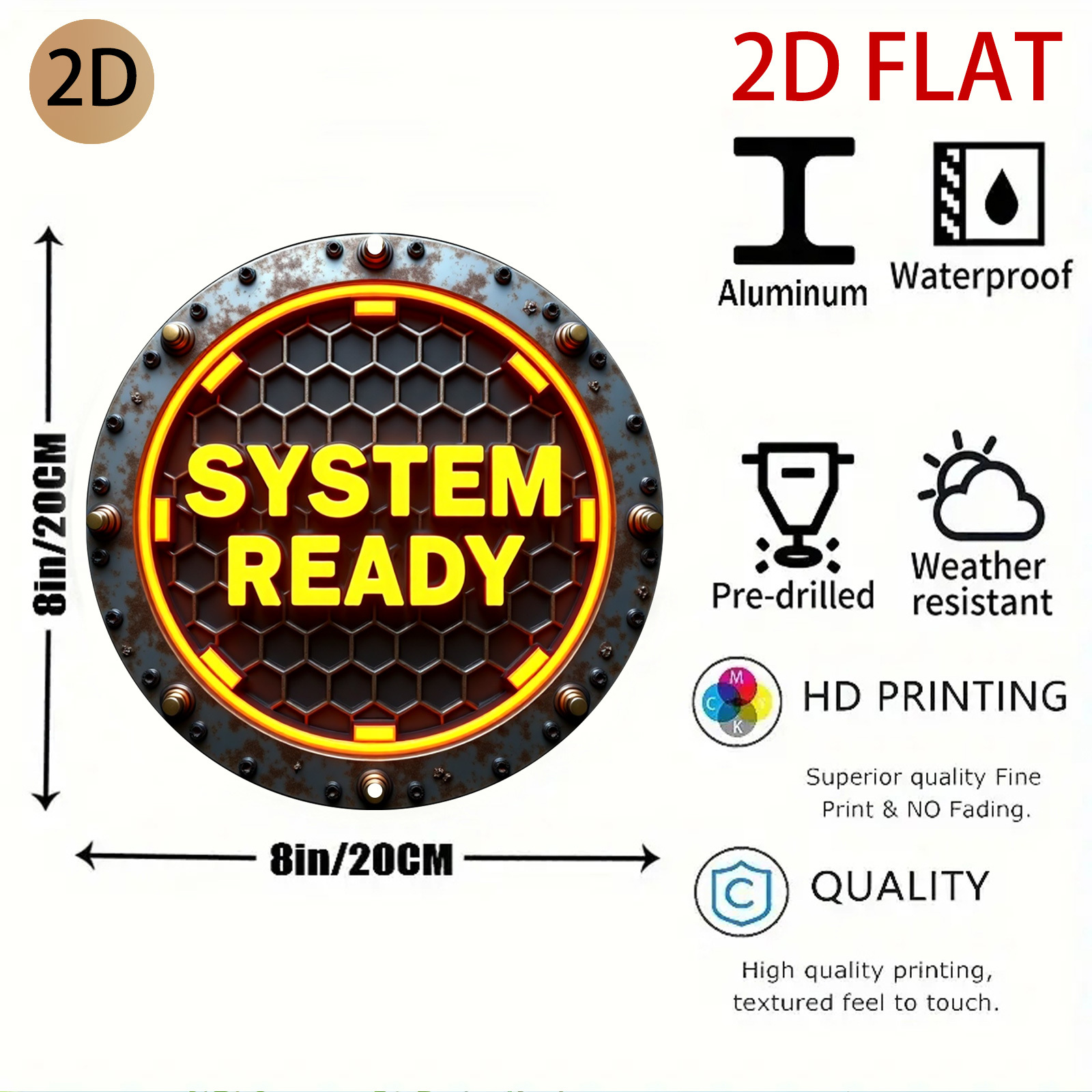 2D Flat, 2d Flat Circular Indu - Tech Office Wall recension och pris