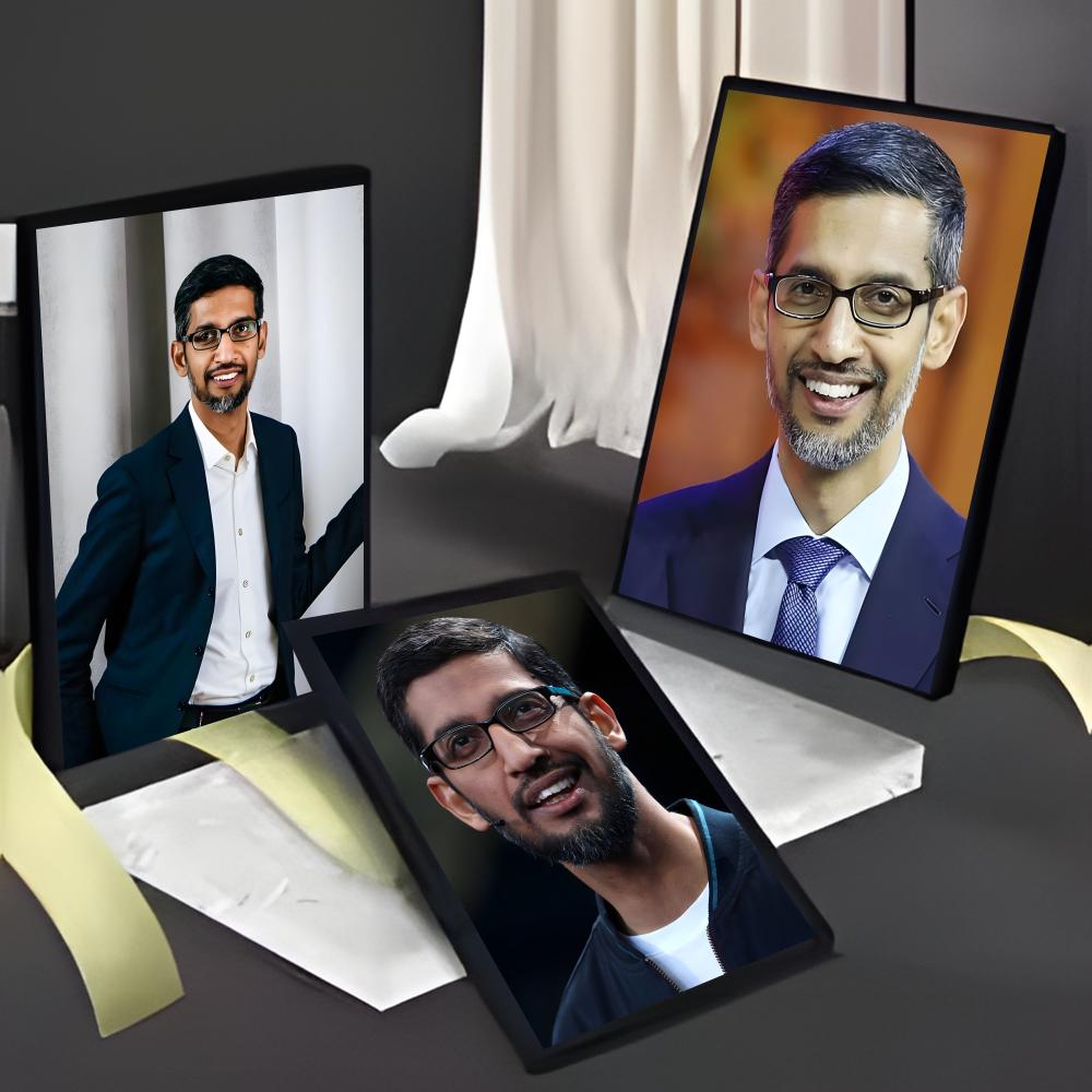 Sleek Corporate S-Sundar Picha - Tech Office Wall recension och pris