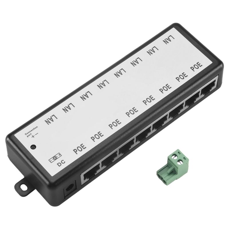PHILE-8 Ports Poe Injector Poe - Power Over Ethernet recension och pris
