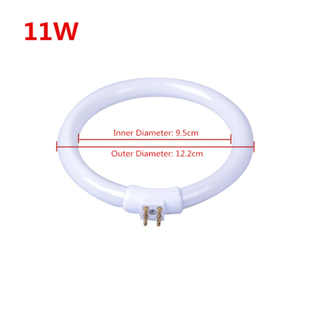 White Small Desk Lamps Bulb T4 - Ring Light Desk Small recension och pris