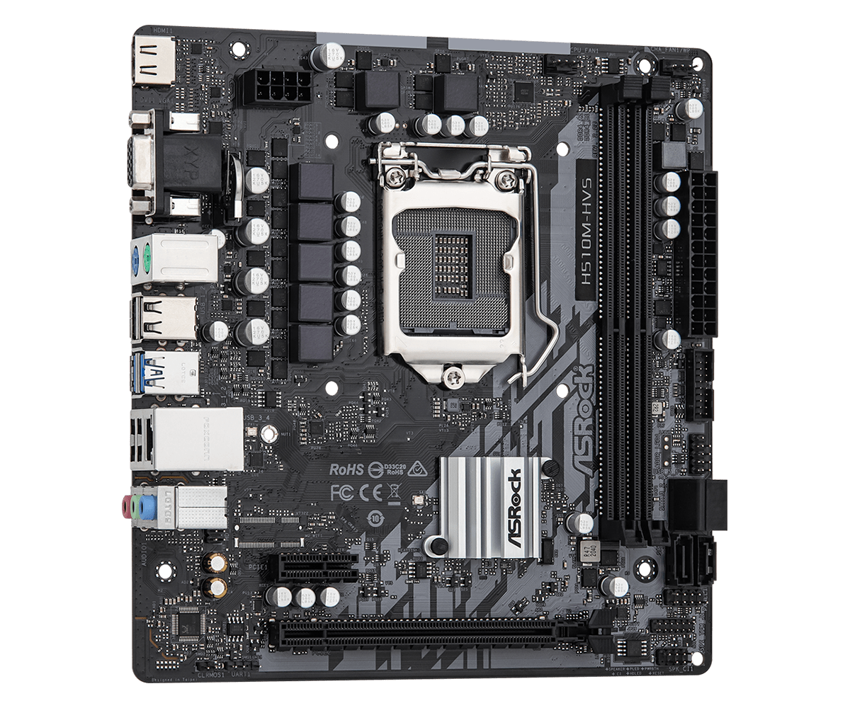 ASROCK H510M-HVS R2.0 H510 Mot - Intel Cpu Core I5 recension och pris
