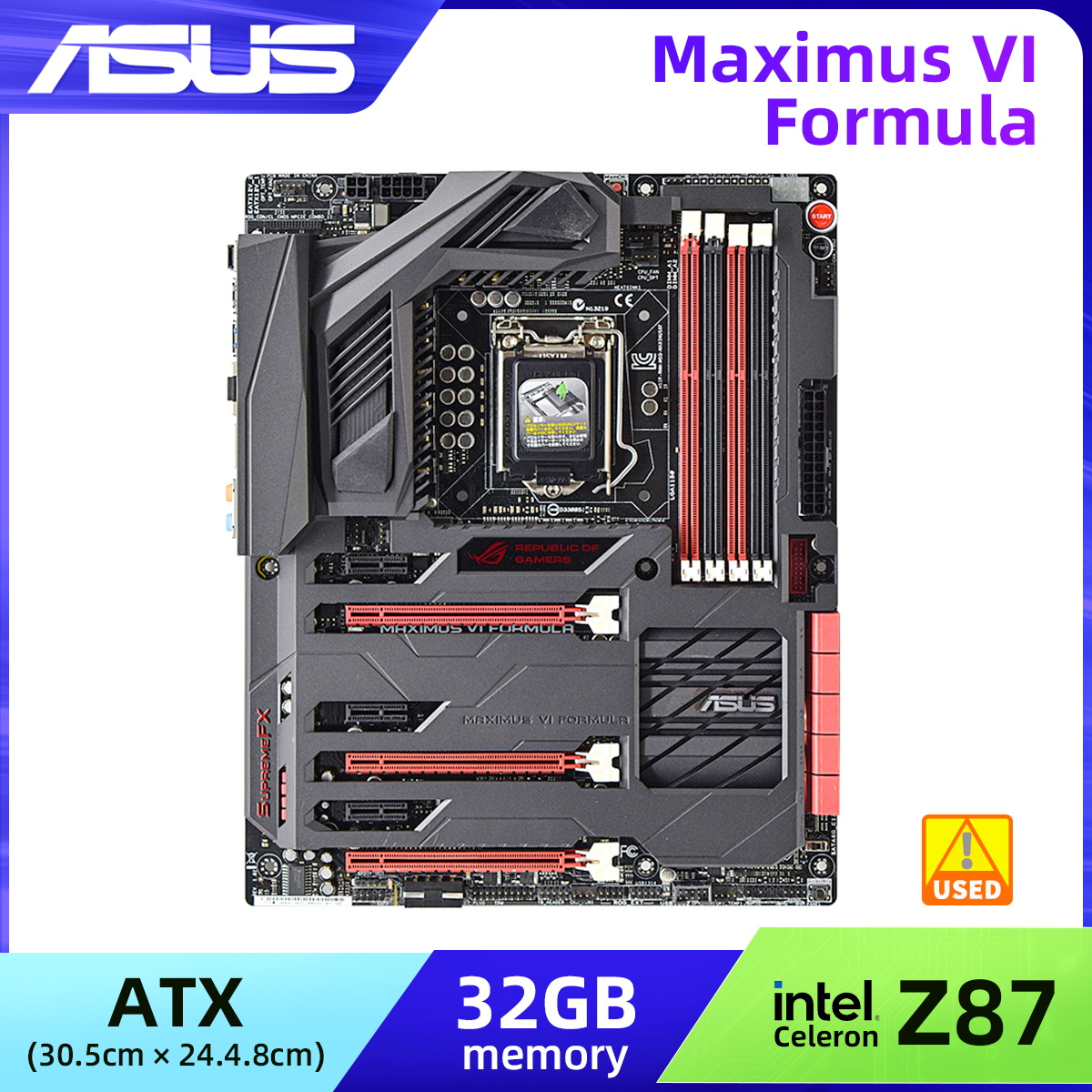ASUS MAXIMUS VI FORMULA Mother - Intel Cpu Core I5 recension och pris
